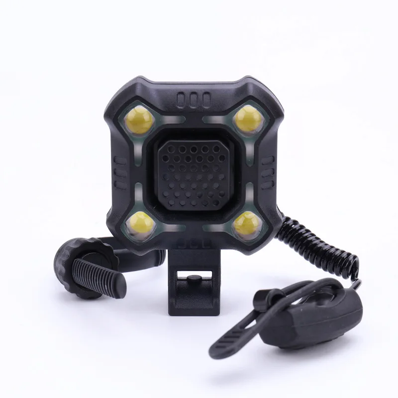 140 dB Bike Bell 4 Lamp Cycling Light 1200mAh Electric Horn Waterproof U... - $95.43