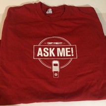 Can’t Find Something Ask Me Red T Shirt Large - $5.93
