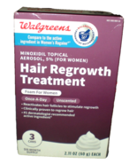 Walgreens Women&#39;s 5% Minoxidil Foam Hair Regrowth Treatment 180 Day Supply - $31.34