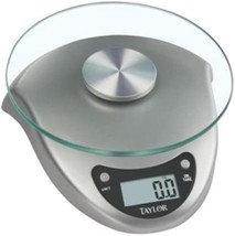 Kitchen Silver 6Lb Taylor Precision Products Scale 3831S. - £36.15 GBP