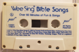 WEE SING BIBLE SONGS AUDIO CASSETTE TAPE - OVER 60 MINUTES OF FUN &amp; SONG... - £4.73 GBP