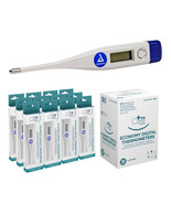 Dynarex 5610 Digital Thermometer Standard Tip C/F Auto-Off 12ct - $52.96 CAD
