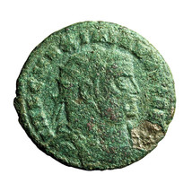 Roman Coin Maximianus AE21mm Radiate Bust / Emperor Jupiter Victory Glob... - £16.98 GBP