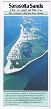 Gulfshares Condo Brochure Sarasota Sands On The Gulf Of Mexico - $2.96