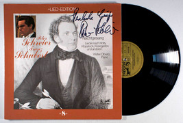 Peter Schreier - Franz Schubert: Nachtgesang (1975) Vinyl LP; Signed Autographed - £26.67 GBP