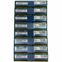 (64GB) Micron 8X 8GB 667MHz Server ECC Reg Memory 4Rx4 PC2-5300F DDR2 Memory-... - £76.92 GBP