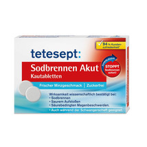 Tetesept Heartburn Acute Chewable Tablets 20 pieces - $1,800.68 MXN