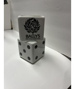 Bally’s Park Place Casino Hotel Pair-O-Dice Vase by Rego VTG Made in Jap... - £11.34 GBP