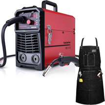 3 in 1 Welding Machine130A MIG Welder and Welding Apron,110V Flux Core M... - $5,412.51 MXN