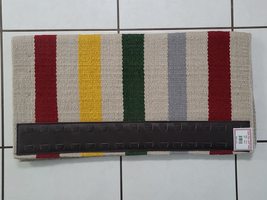 Casa Zia New Zealand Wool Saddle Blanket NEW Red Yellow Hunter Gray Red ... - $79.99