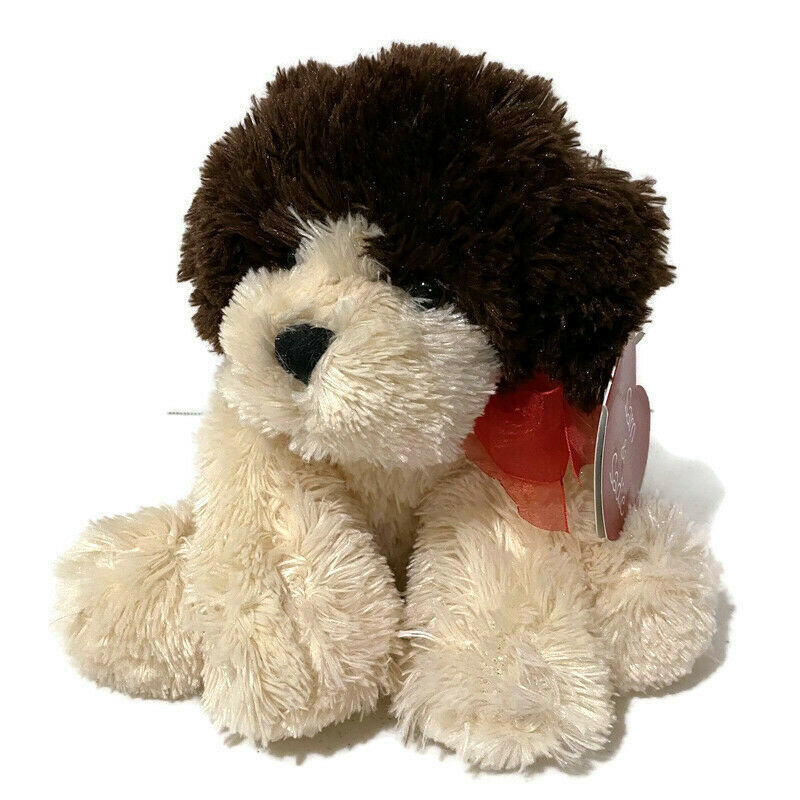Mary Meyer Sam & Sadie Kissing Dog Magnetic Bean Bag Plush Puppy Boy Male 9" - $14.03