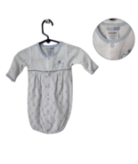 Vitamins Baby Little Prince Gown 0-5 lbs Blue Crown Print - $15.68 CAD