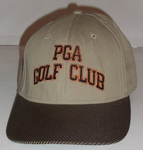 New! Pga Golf Club Khaki Novelty Baseball Cap / Hat - £18.45 GBP