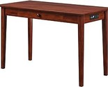 AFI, AH12114, Shaker Desk with Drawer and Charging Station, Walnut - $329.99