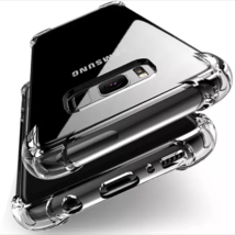 Samsung Galaxy S10 Clear TPU Hybrid Soft clear case Shock Absorbing bumpers - £5.56 GBP