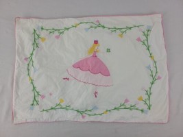 PBK Princess Set Duvet Sheet Embroidered Sham Grace Frog Lot 6 Pottery Barn Kids - $80.00