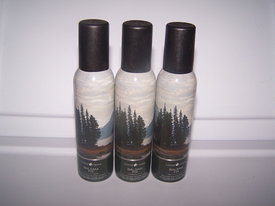 Goose Creek Balsam Fir Room Spray 1.5 oz - Lot of 3 - $18.50