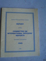 1995 United Transportation Union Committee Report LOOK - $18.81