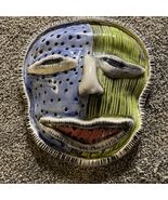 Homemade Custom Handmade Plaster Abstract Mask Decor Display Collectible... - €20,61 EUR