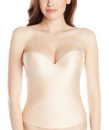 New FELINA 38C Essentials Seamless Hidden Wire Bustier bra 7643 push-up ... - $82.21 CAD