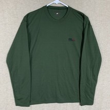 RLX Polo Sport Ralph Lauren Mens Medium Shirt Green Long Sleeve Crew Neck USA ** - £13.52 GBP
