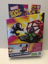 NEW Marvel Stunt Squad Miles Morales vs Prowler Play Set - $235.76 MXN