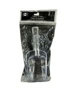 Plastic Scoop Set Clear 6.5” 7.5” 2Pc - $9.44
