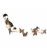 Vtg Cat with 9 Lives Mother Kittens Chained Family Japan Cermaic Figurin... - $78.21