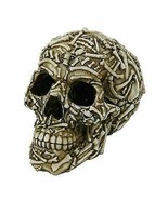 Pacific Giftware Ossuary Bone Skull Home Tabletop Decorative Resin Figurine - £23.69 GBP