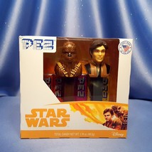 Star Wars - Han Solo and Chewbacca Twin Pack Candy Dispensers by PEZ - £7.21 GBP