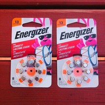 Lot Of 2 Energizer Zinc Hearing Aid Batteries (13 size format) 8 count NEW - $9.38