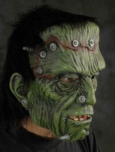 Frankenstein Mask Monster Glued Screwed Scary Halloween Costume Party M1007 - £47.14 GBP