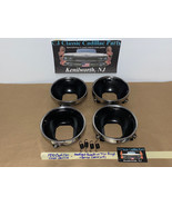70 Cadillac Deville LEFT &amp; RIGHT INNER &amp; OUTER HEADLIGHT BUCKETS W/TRIM ... - $407.47 CAD