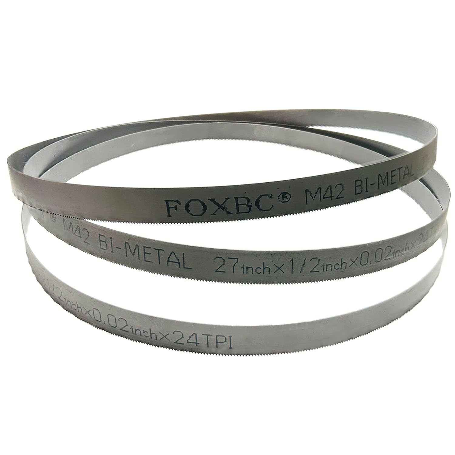 Foxbc 27 Inch Bandsaw Blades 24 Tpi For Dewalt Dcs377, Milwaukee, 3 Pack - $30.99