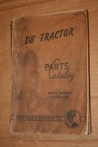 CAT Caterpillar D8 Tractor Parts Catalog Ser Numbers 2U1-UP    1950 - £23.70 GBP