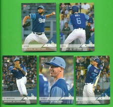 2018 Topps Now Players Weekend Los Angeles Dodgers 5 Card Team Set - £47.40 GBP