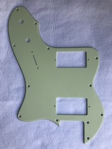 For Fender 72 Telecaster Thinline PAFGuitar Pickguard,3 Ply Vintage Green - $18.20