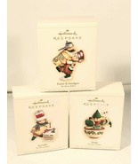 2006 Hallmark Memorial The Merry Bakers Series Christmas Ornament Lot of... - £42.13 GBP