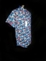 Robert Graham Barberry  Classic Short Sleeve Shirt Small Size image 3