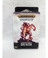 Warhammer Age Of Sigmar Champions TCG Campaign Deck Death Open Box - £15.61 GBP