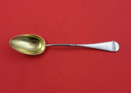 Russian Sterling Silver Teaspoon mark 84=.875 GW frosted brite-cut  6 1/8&quot; - €84,73 EUR