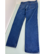VTG Levis Jeans 505 Men 34X32 Actual 33X32 Orange Tab Made In USA Straig... - €84,02 EUR