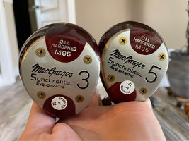 Unused Macgregor Ladies’ Synchrolite Persimmon Wood 3 & 5 Drivers Golf Clubs - $74.99