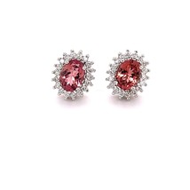 Natural Tourmaline Diamond Earrings 14k Gold 1.94 TCW Certified $3,950 215100 - £1,337.76 GBP