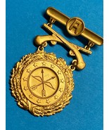1st ARMY, EXCELLENCE IN COMPETITION, PISTOL, GOLD, BADGE, PINBACK, HALLM... - $1,222.72 MXN