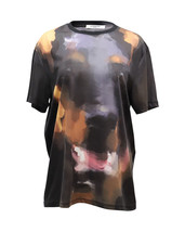 Givenchy Doberman Printed Short Sleeve T-Shirt In Cotton Women Multicolor M - $98.80