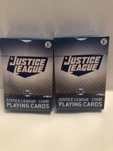 DC Comics Justice League Chibi Set Of 4 Playing Cards Batman Sealed - £11.92 GBP