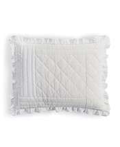 Martha Stewart Collection White Shop Standard Pillow Sham NEW - $54.99