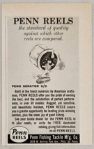 1962 Print Ad Penn Senator 9/0 Fishing Reels Fishing Tackle Philadelphia,PA - £6.71 GBP