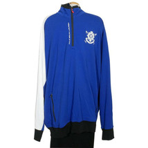 POLO RALPH LAUREN Blue Black Watch Cotton Interlock Pullover 3XB Big Tall - £85.09 GBP